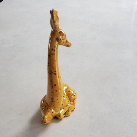 MCM Roselane California Pottery Ceramic Giraffe or Deer Figurine 1960s Vintage - Picture 2 of 8
